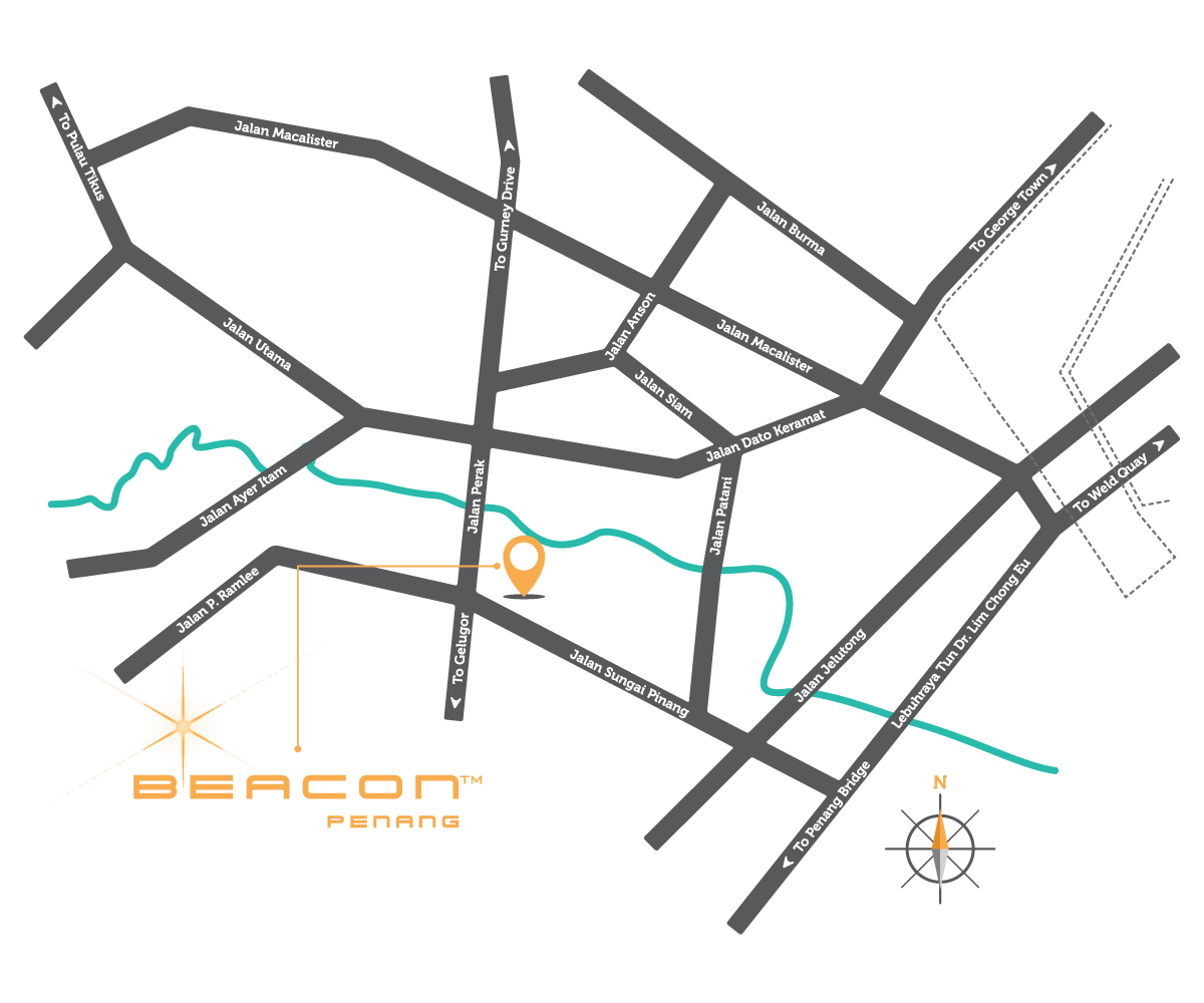 Beacon Location Map